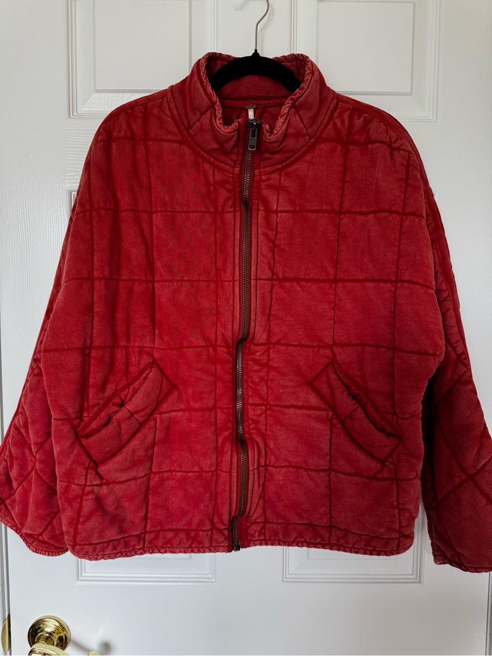 Free People Dolman Quilted Knit Jacket